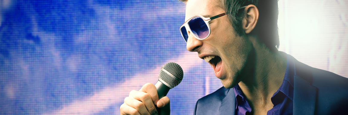 man singing in microphone1